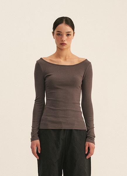 MTOT Boat Neck T-Shirt (Charcoal)