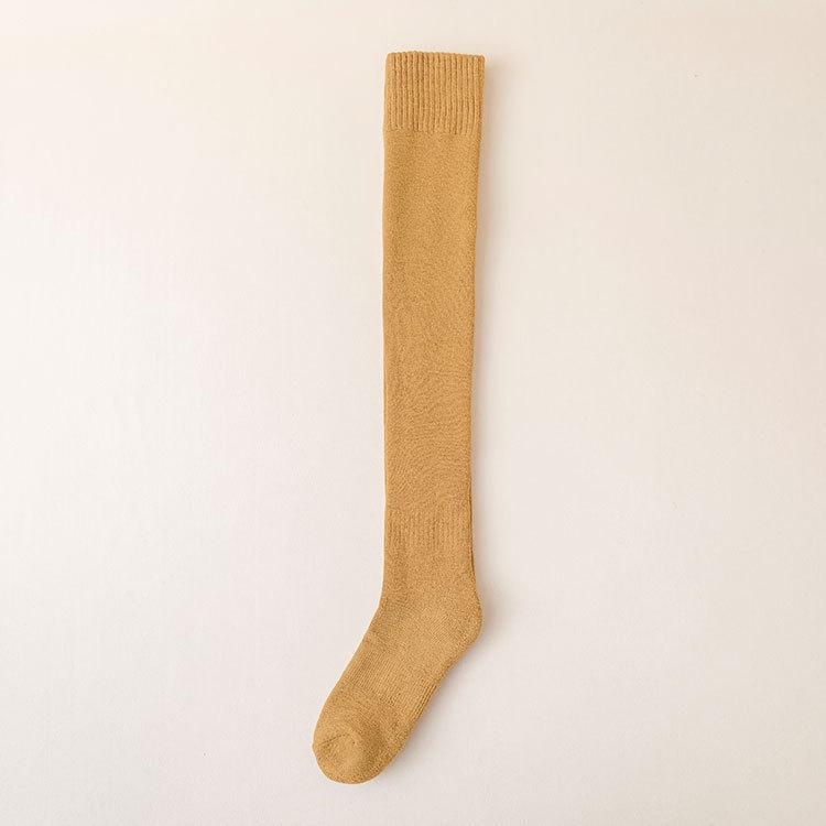 Upgraded Anti-slip Women's Over-the-Knee Thigh High Socks - Thick Warm High Tube Calf Length for Autumn & Winter