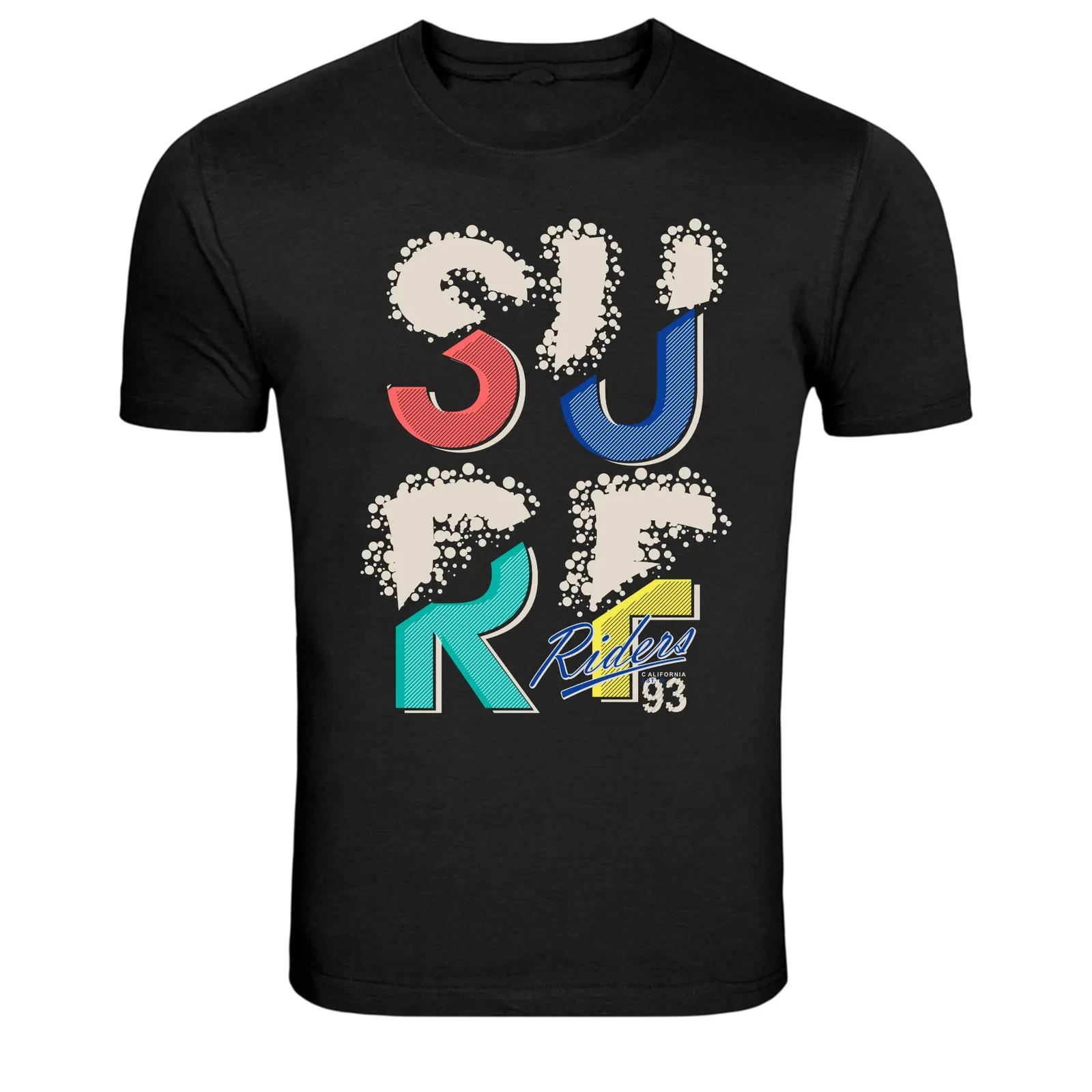 Surf Riders California Summer Beach Graphic T-Shirt XS