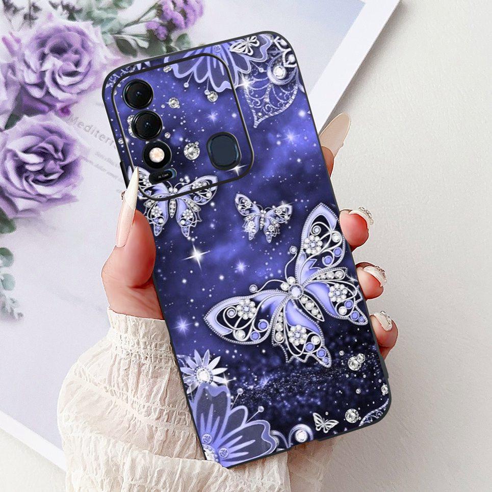 New Fashion Back Cover For Tecno Spark 8 8p 8c 8 Pro Case For Spark8c KG5k Phone Shell Cool Animals Luxury Girly Soft Silicone