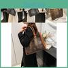 Tote Large Contemporary Bag With Stylish Leopard Pattern And Comfortable Double Straps Shoulder