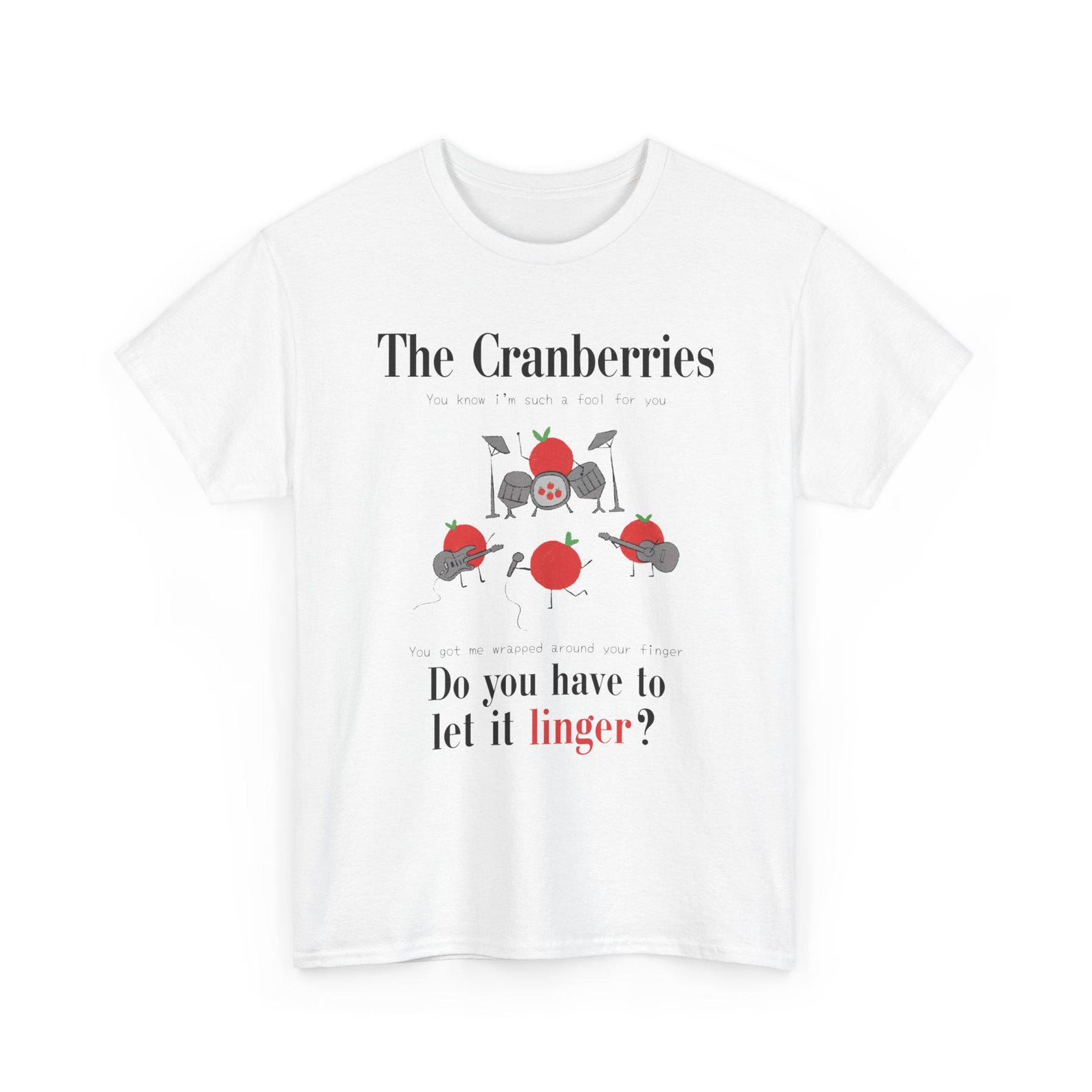 Linger Tee Shirt The Cranberries S