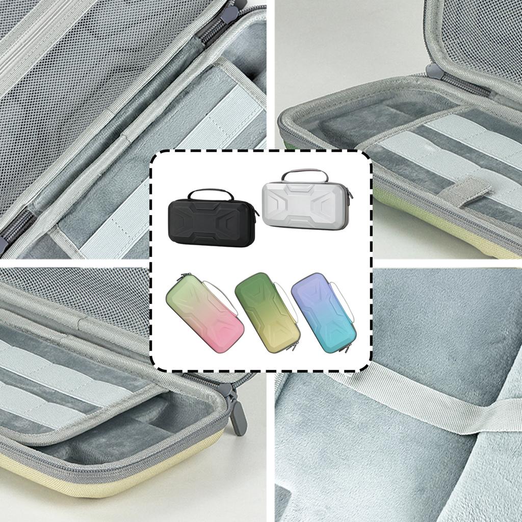 Console Hard Pouch EVA Bag for NS2 Shockproof Travel Carrying Case with Pocket and Handle Scratchproof Storage Box