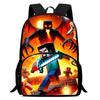 Minecraft Printed Backpack Children'S Elementary School Bag