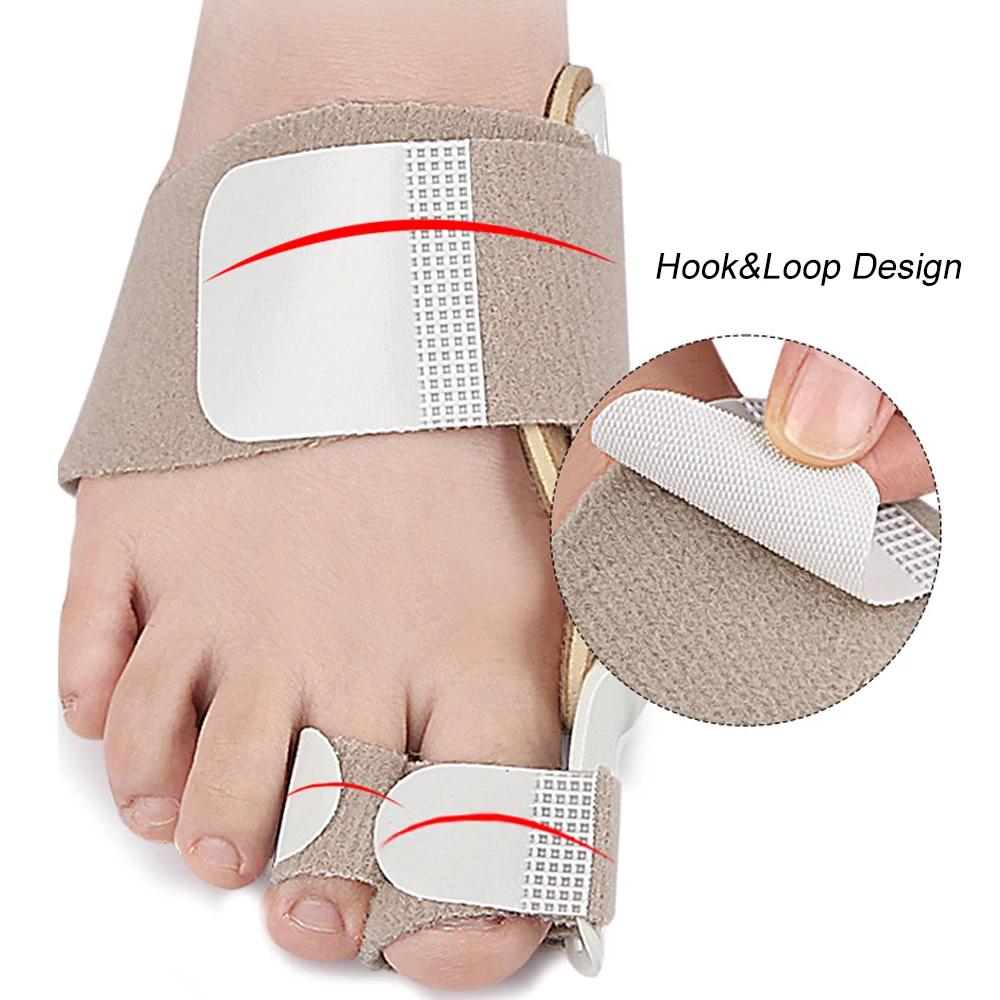1Pcs Bunion Corrector, Adjustable Knob Bunion Splint For Bunion Relief, Orthopedic Toe Straightener With Anti-Slip Heel Strap