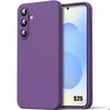 Coque pour Samsung Galaxy S25 - Silicone Souple Anti-Rayures - Violet Foncé - BOOLING®