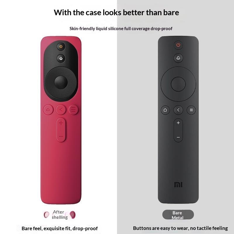 1Pcs Protective Case Tv Cover Remote Control Cover For 4A 4C Soft Silicone Anti-Slip Dust Remote Control Covers