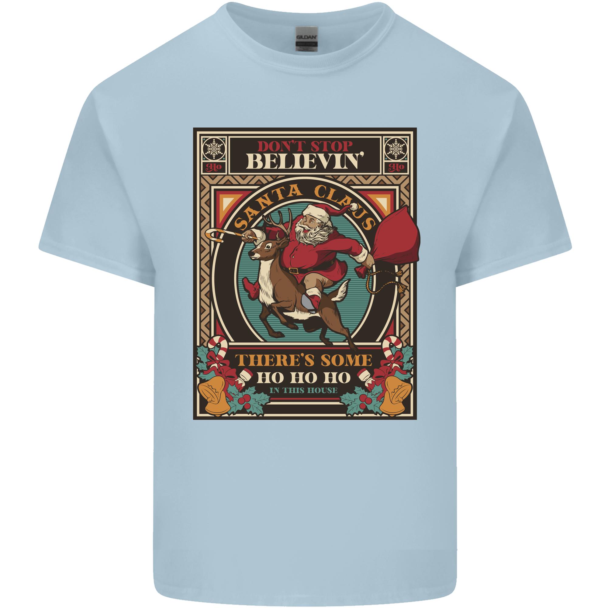 Funny Christmas Santa Clause Offensive Unisexs Light Cotton TShirt S