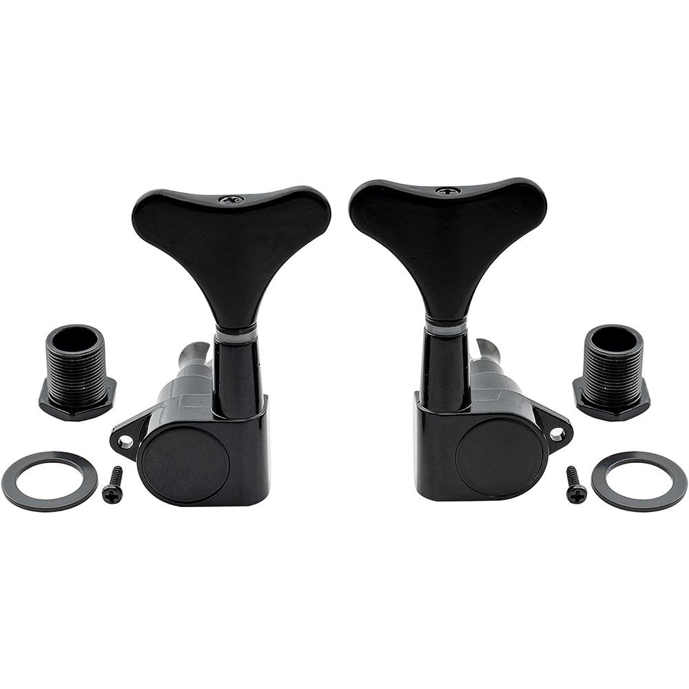Electric Bass Guitar Tuning Pegs Keys Tuners Machine Heads Sealed 2 Right+2 Left