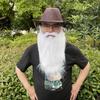 Fake Beard Role-playing Costume Old Man Mustache Beard with Elastic Rope Facial Hair Accessory for Halloween Cosplay Party Supplies
