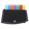 Weekly Medication Organizer Colorful 4 Times A Day Portable 7 Day Medicine Box for Travel Outdoor