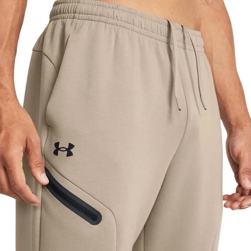 Under Armour Unstoppable Solid Color Training Joggers Men Bottoms Brown 1379808-203