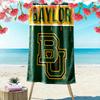 Baylor Bears Print Beach Towel, Large Soft Quick Dry Towel for Beach Camping Swimming