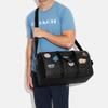 Coach Venturer 45 Classic Monogram Print Zipper Closure Ski Patch Canvas And Leather Crossbody Bag Large Men crossbody bag Black CE553-QBPHT