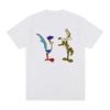 Wile E. Coyote and the Road Runner Adventures Vintage T-shirt Cotton Men T Shirt New Tee Tshirt Womens Tops