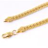 Imitation of 18k Gold Color ClaspThick Flat Hip Hop Cuban Link Chain Bracelet RapperJewelry for Men & Women Unisex Jewelry Gift