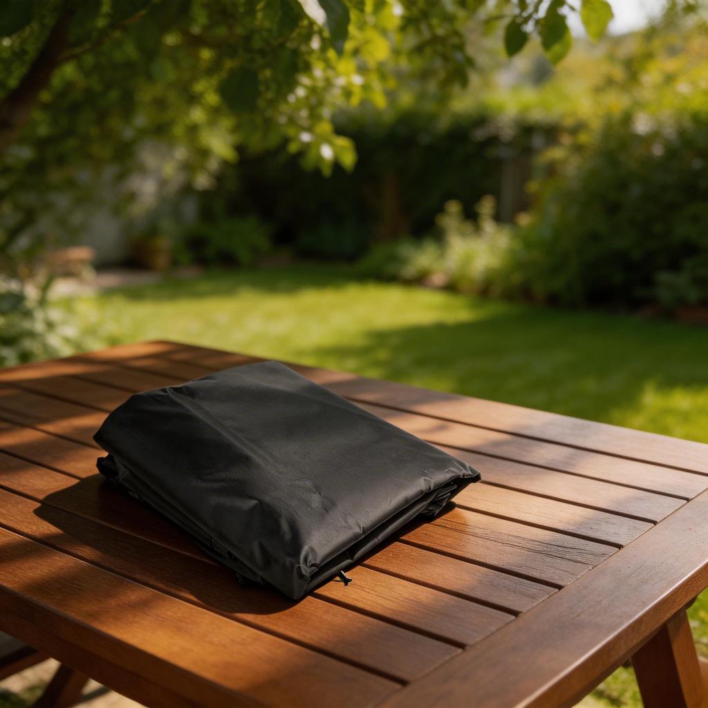 Outdoor Protection Cover for Electric Leaf Mulcher Featuring 210D 420D Oxford Cloth and Elastic Hem for Wind-Resistant Fit