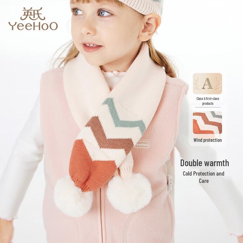 YEEHOO Kids  Geometric Knit Scarf 46