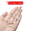 5Pcs/Box Bead Head Moth Nymph Artificial Insect Bait, Fly Fishing Flies for Trout, Bass, Salmon & More Freshwater Fish