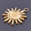 Stainless Steel Sun Charm Moon Sunset Charms For Jewelry Making Bulk Supplies Stainless Steel Pendant Breloque Acier Inoxydable