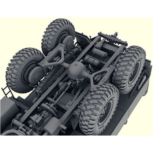 Thunder Model 1/35 Scale British Scammel Heavy Artillery Tractor R100 BL 7.2-inch Howitzer Plastic Model Kit TB35212