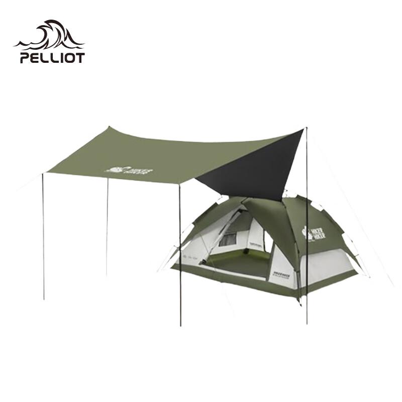 HIKER Wilderness Outdoor Tarp Tent Combo