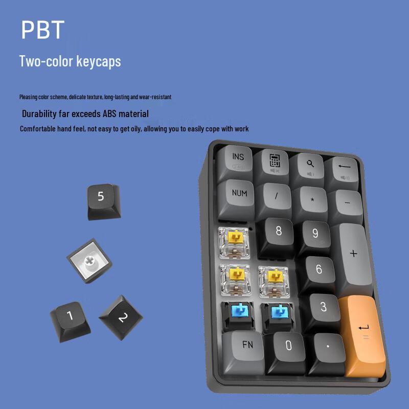 aigo A18 Tri-Mode Hot-Swappable Mechanical Numeric Keypad