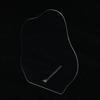 Irregular Acrylic Transparent Matte Manicure Tool False Nails Holder Showing Stand Color Card Nail Art Display Board