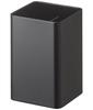 Yamazaki Tower Magnetic Storage W7 X X with Dividers and Product 4849 Box, Square, Black, Approx. D7.2 H10.5cm, Hooks, Number