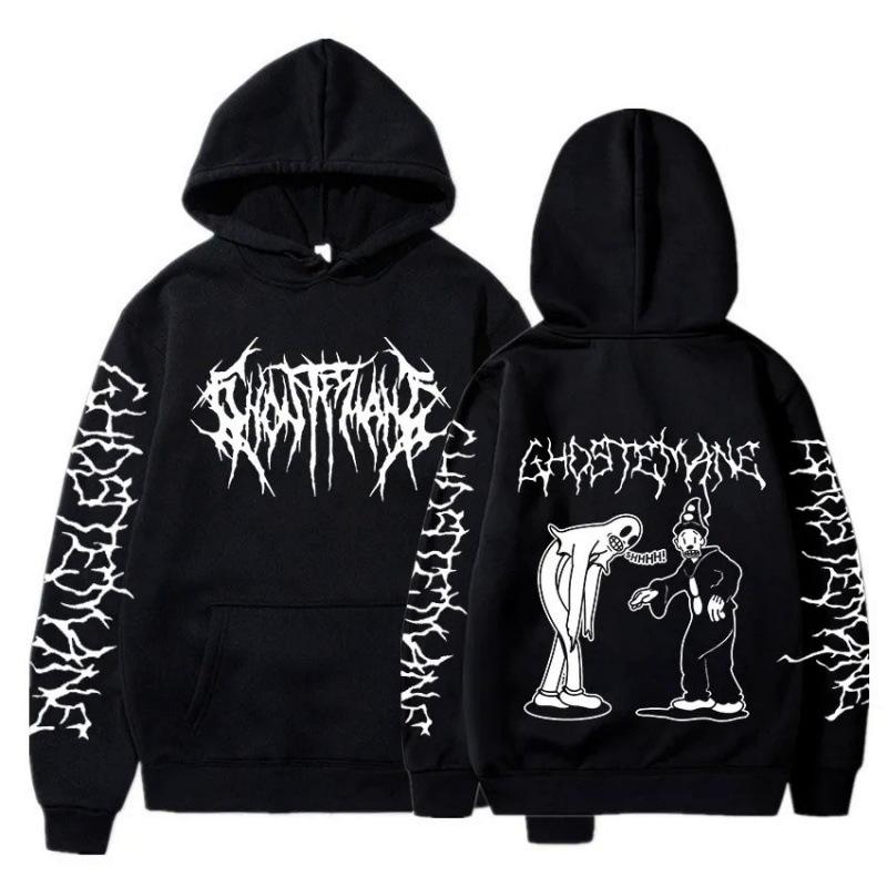 

Худі з двостороннім принтом Ghostemane L