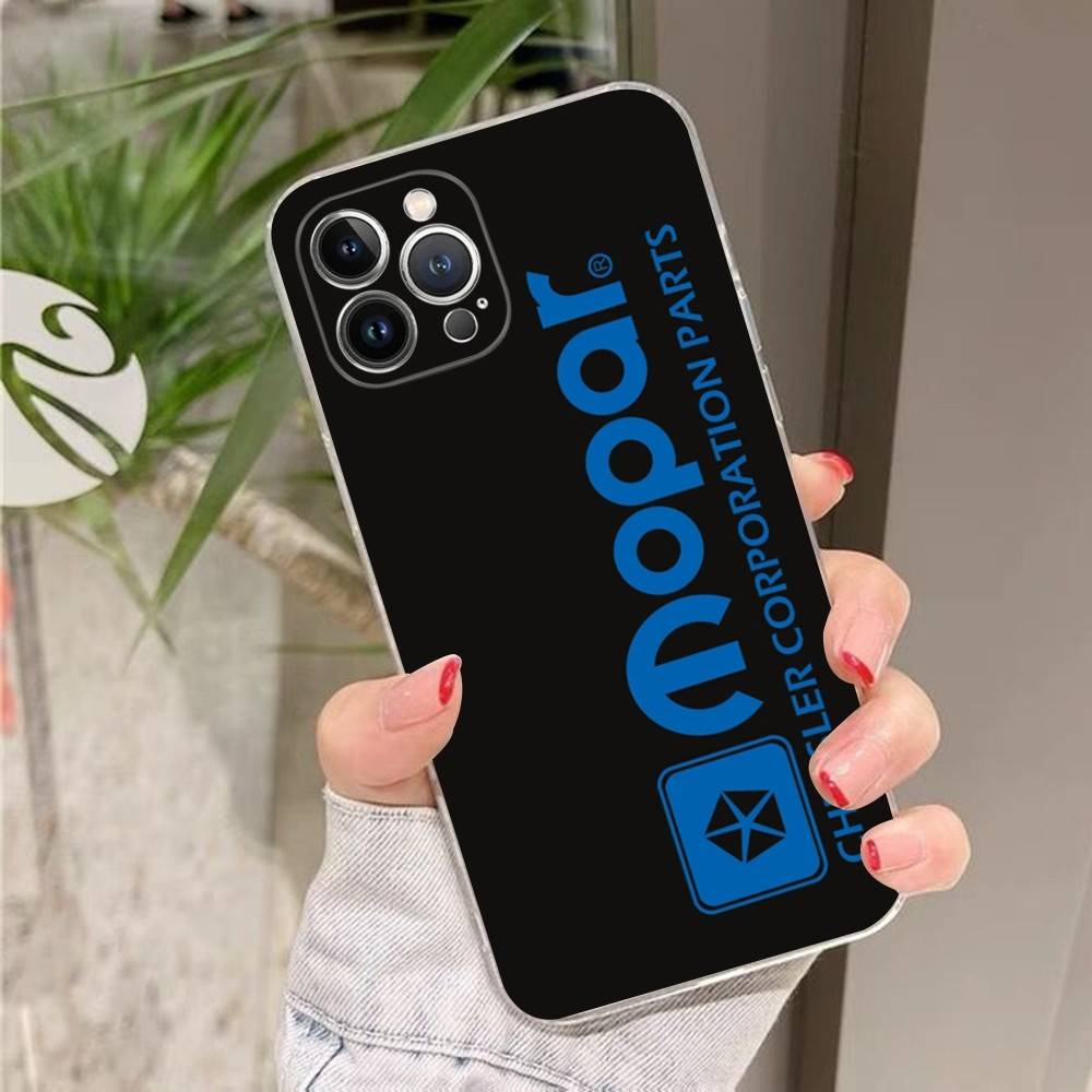 M-MOPAR Magnetic Wireless Phone Case For IPhone 17 16 15 14 13 12 11 Pro Max 13 12 Mini 17Air 16e Clear Cases