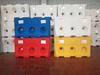 Water-Filled Three-Hole Plastic Road Barrier for Construction