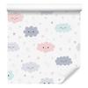 Clouds with Stars Background Wallpaper for Living Room and Bedroom 50x1000