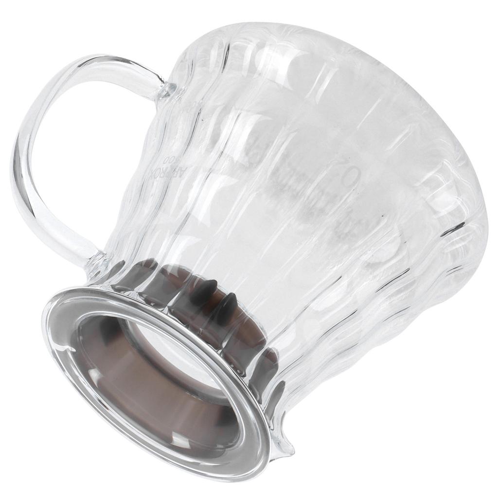 Coffee Pot High Borosilicate Glass Coffee Maker Kettle Teapot Supply for Home Office500ml