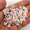 100 ks/šarže akrylové korálky dopisní korálky hledání šperků pro DIY náhrdelník náramek 6mm velkoobchod s módou vysoce kvalitní nové