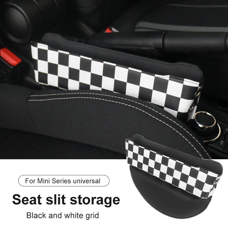 Car Seat Gap Anti-Leak Storage Bags Pocket For Mini Cooper F56 F55 F54 F60 R56 R56 R60 U25 Clubman Countryman Car Accessories