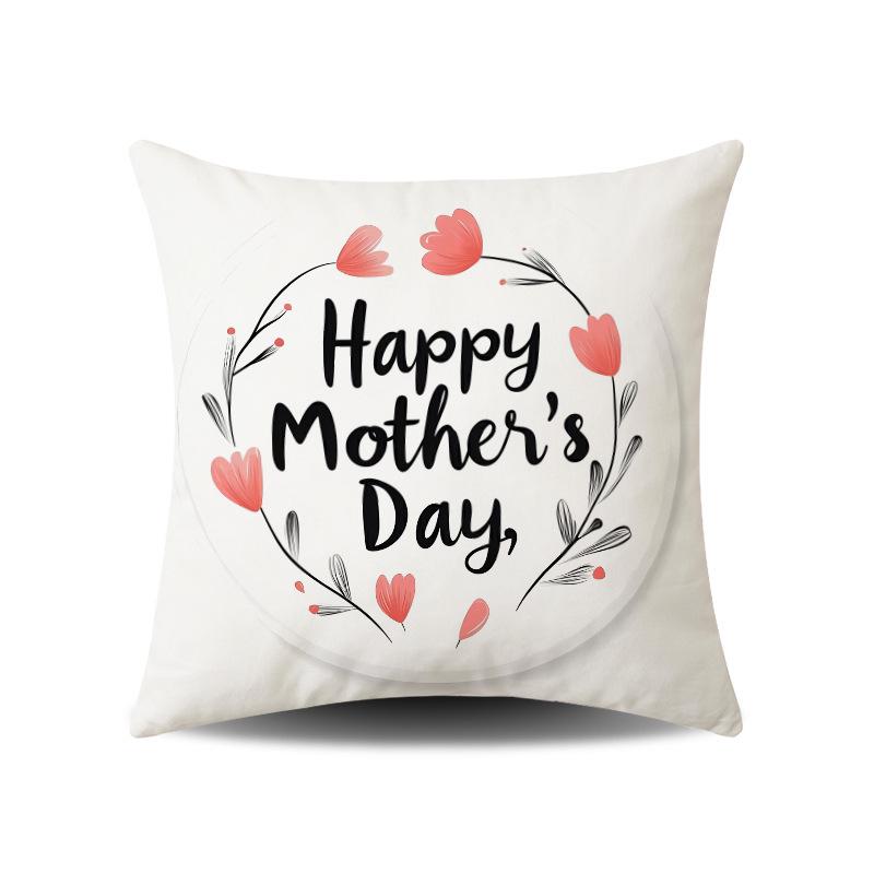 Mother's Day Holiday Atmosphere Cushion for Home and Office Decor