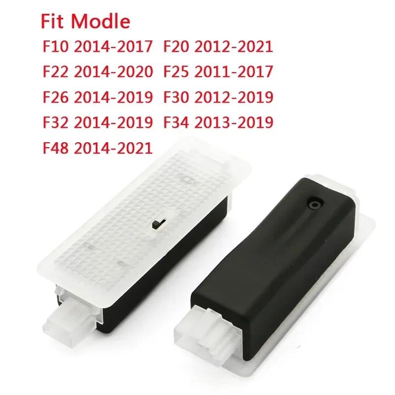 Ein Paar Zweifarbige Auto Fußraum Ambienteleuchte Lampe LED Für BMW F10 F11 F20 F22 F25 F26 F30 F32 F34 F47 F48 1 3 5 X3 X4 Serie