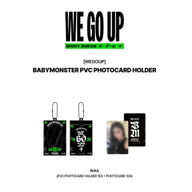 Pre-order BABYMONSTER WE GO UP PVC Photo Card Holder