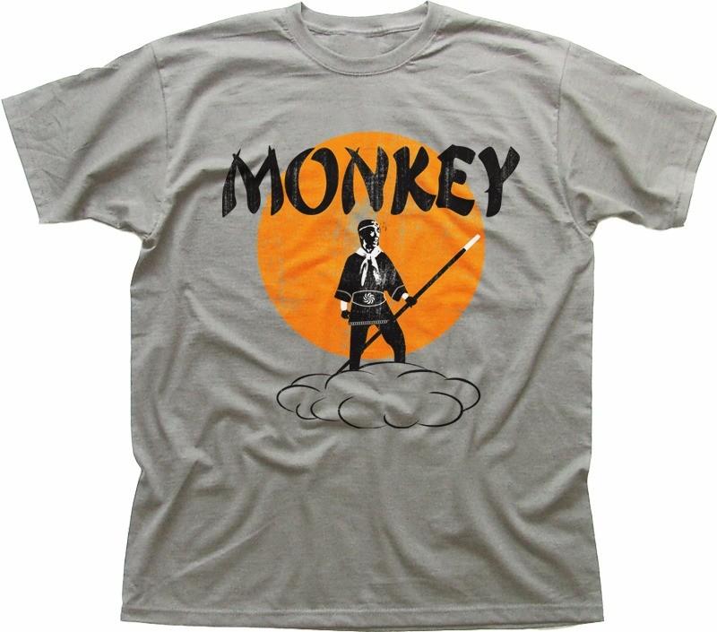Monkey Magic Retro Everybody Kung-Fu fighting all sizes t-shirt  OZ9244 XL