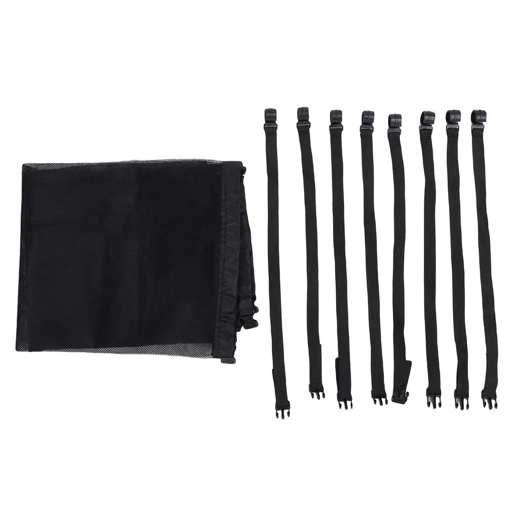Pool Float Toy Storage Net with Strap Large Capacity Hanging Pool Toy Storage Mesh Bag for Pool Noodles Swim Rings
