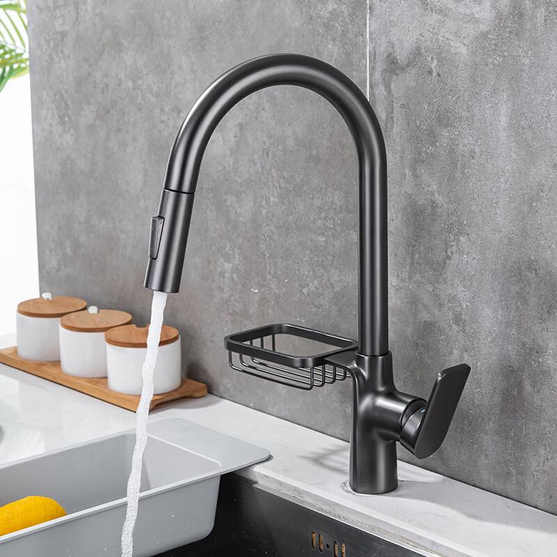 TLXT Hot & Cold Pull-Out Kitchen Faucet