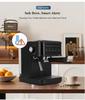 Italian Style Automatic Espresso Machine with Milk Frothing and High-Pressure Extraction