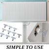 10Pieces Sturdy Radiators Vent Key Accessory for Residential Commercial and Industrial HVAC Systems Maintenance