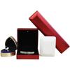 Diamond-Faceted Light-Up Jewelry Box for Rings, Bracelets, and Necklaces