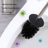 304 Stainless Steel Bathroom Toilet Brush Set - Floor & Wall Mounted
