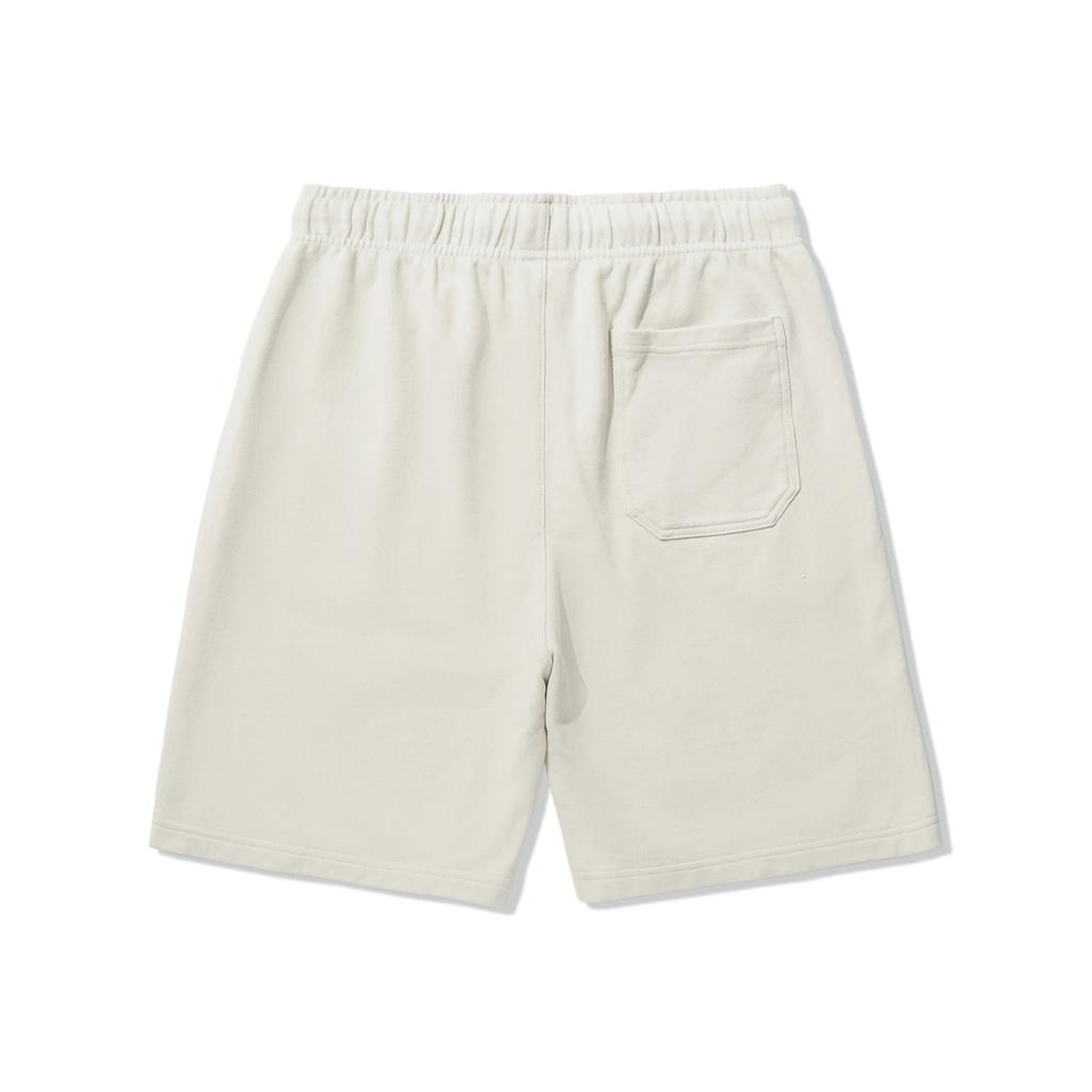 Li Ning Vital Series Solid Color Mid Waist Breathable Lace Up Versatile Five Point Casual Shorts Men Shorts AKSU815-3