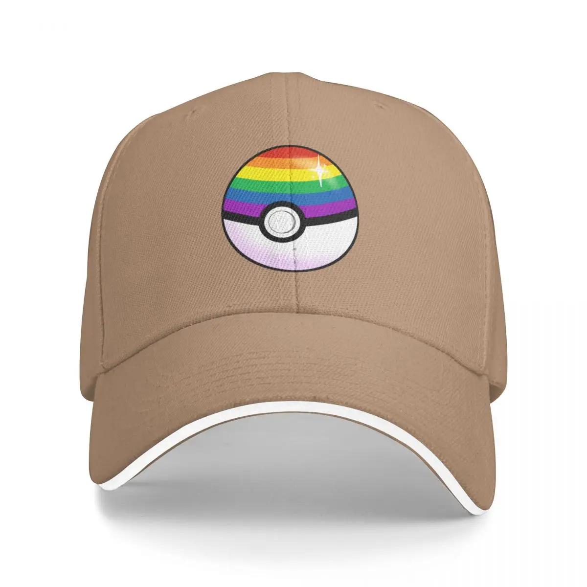 Prideball Rainbow Baseball Cap Kids Hat cute Visor Golf Wear Men Women s