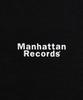 Manhattan Records Classic Logo Zip Up Hoodie - Black