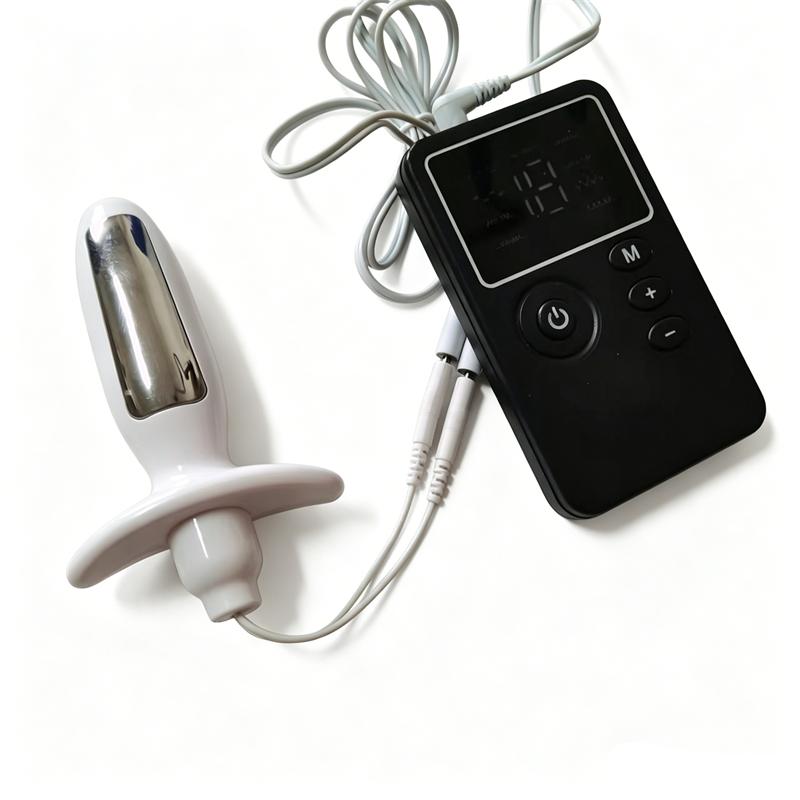 8 Modes Electric Shock Anal Butt Plug Prostate Massage Sex Toys for Men Women Metal Nipples Clips Silicone Breast Sucker PumpsGood product